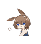 うさ耳男子（個別スタンプ：2）