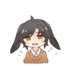 うさ耳男子（個別スタンプ：3）