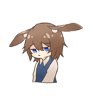 うさ耳男子（個別スタンプ：6）