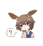 うさ耳男子（個別スタンプ：9）