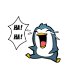 怒っているペンギン (英語)（個別スタンプ：13）