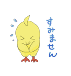 鳥のモイちゃん（個別スタンプ：14）