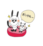 うさぴょんとくまぷー3（個別スタンプ：6）