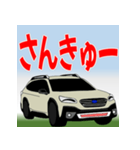 水平対向 日本 SUV ワゴン 4WD（個別スタンプ：2）