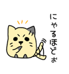 ねこですにゃ（個別スタンプ：16）