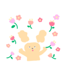 みみうさぎとちびたこのいろいろ（個別スタンプ：34）