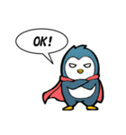怒っているペンギン (繁体字)（個別スタンプ：12）