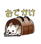 ふわふわんこのスタンプ（個別スタンプ：9）