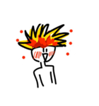 丸い人ちゃん（個別スタンプ：8）