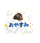 ミニチュアダックスてん（個別スタンプ：6）