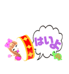 ピンクの女の子103（個別スタンプ：23）