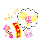 ピンクの女の子103（個別スタンプ：34）