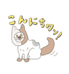 ダジャレ好きなもふもふ猫（個別スタンプ：2）