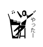 電子オルガンピクトグラム（個別スタンプ：3）