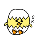 6歳女の子のお絵かきスタンプ(日常会話)（個別スタンプ：24）