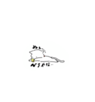 落書き おぬこさま（個別スタンプ：5）