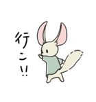 Tシャツのフェネさん（個別スタンプ：4）