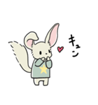 Tシャツのフェネさん（個別スタンプ：7）