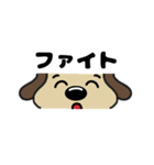 犬のじょんこ顔文字風      ～日常～ 夏（個別スタンプ：22）