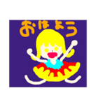 すぎる個性派女の子（個別スタンプ：7）