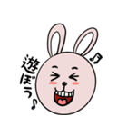 あなたのために作ったうさぎだよ（個別スタンプ：14）