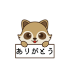 アライグマ日和（個別スタンプ：2）