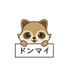 アライグマ日和（個別スタンプ：16）