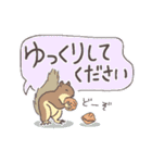 ほっこり身近な動物たち＊日常・敬語＊（個別スタンプ：12）