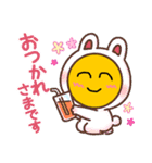 にこにこニャンコマン（個別スタンプ：14）