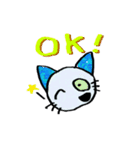 ねこのティーチくんLINEスタンプ2（個別スタンプ：4）