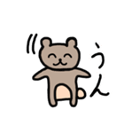 タッくまの毎日使えるスタンプ（個別スタンプ：28）