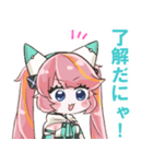 Vtuberミー子のLINEスタンプ（個別スタンプ：8）