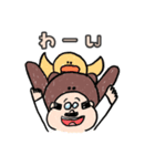 BROWN ＆ FRIENDS -RAKUGAKI-（個別スタンプ：8）