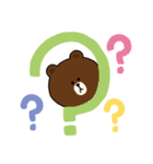 I LOVE    BROWN ＆ FRIENDS（個別スタンプ：8）