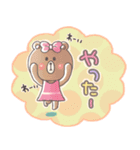 毎日使えるBROWN ＆ FRIENDSのスタンプ（個別スタンプ：25）