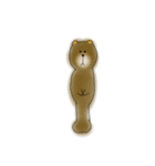 Golfing BROWN★English＆Thai＆Japanese（個別スタンプ：8）