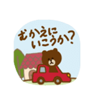 BROWN ＆ FRIENDS 親子の会話(ママ用)（個別スタンプ：37）