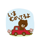 BROWN ＆ FRIENDS 親子の会話(ママ用)（個別スタンプ：38）