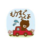 BROWN ＆ FRIENDS 親子の会話(ママ用)（個別スタンプ：39）