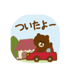 BROWN ＆ FRIENDS 親子の会話(ママ用)（個別スタンプ：40）