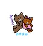 BROWN＆FRIENDSつくってみた（個別スタンプ：9）