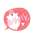BROWN ＆ FRIENDS (ファンシーかわいい)（個別スタンプ：6）