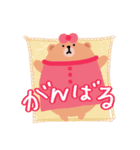 BROWN ＆ FRIENDS (ファンシーかわいい)（個別スタンプ：10）