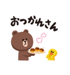 「BROWN ＆ FRIENDS」ゆるい関西弁（個別スタンプ：26）