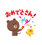 「BROWN ＆ FRIENDS」ゆるい関西弁（個別スタンプ：32）