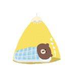 プラスシゲル×BROWN ＆ FRIENDS（個別スタンプ：12）