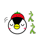 いちごペンギン2（個別スタンプ：33）