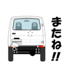 四駆乗りの日常会話(white①)（個別スタンプ：7）