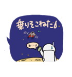 宇宙と宇宙飛行士のゆるいスタンプ（個別スタンプ：29）