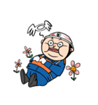 消防団の3番さん♪（個別スタンプ：9）